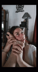 Feet As Telephone GIF