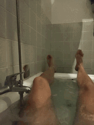 Feet Bath Time GIF