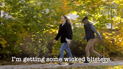Feet Hurt Getting Wicked Blisters GIF