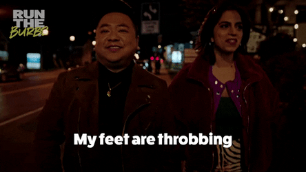 Feet Hurt It's Throbbing GIF