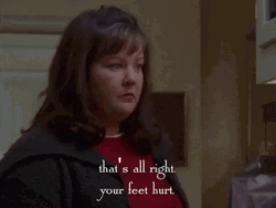 Feet Hurt That's Alright GIF
