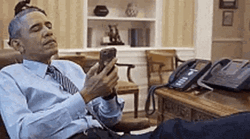 Feet On The Table Obama GIF