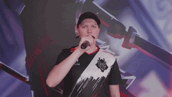 Feisty Mic Drop Walk Off GIF