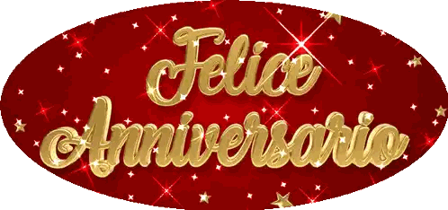 Felice Anniversary Sign Sticker
