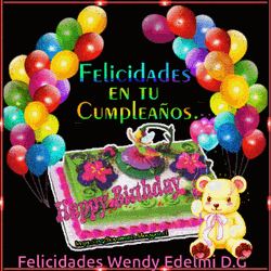 Felicitaciones De Cumpleaños GIF