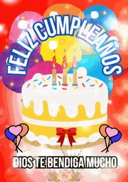 Felicitaciones De Cumpleaños GIF
