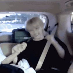 Felix Stray Kids Dancing Car GIF