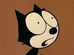 Felix The Cat Hypnotizing Eyes GIF