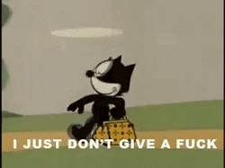 Felix The Cat Walking Happily GIF