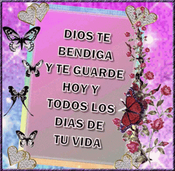 Feliz Dia De Accion De Gracias Dios Te Bendiga GIF