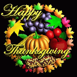 Feliz Dia De Accion De Gracias Fruit Compilation  GIF