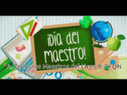 Feliz Dia De La Educadora GIF