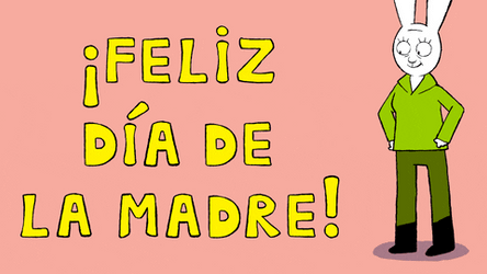 Feliz Dia De La Madres Cute Bunnies GIF