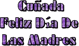Feliz Dia De Las Madres Purple Text Sticker