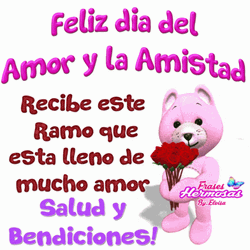 Feliz Dia De San Valentin Amistad GIF