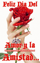 Feliz Dia De San Valentin Rose GIF