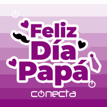 Feliz Dia Del Padre Pink Text  GIF