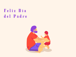 Feliz Dia Del Padre Playing With Kid  GIF