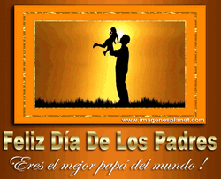 Feliz Dia Del Padre Silhouette  GIF