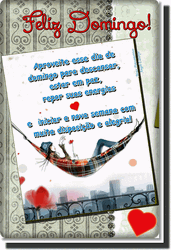 Feliz Domingo Hammock Creative Design GIF