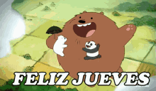 Feliz Jueves Bear Bears GIF