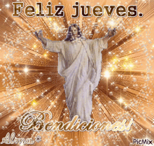 Feliz Jueves Bendiciones GIF