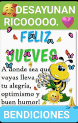 Feliz Jueves With A Cute Bee GIF