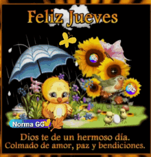 Feliz Jueves With Cute Chicks GIF