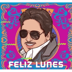 Feliz Lunes Singer Héctor Lavoe Animation GIF
