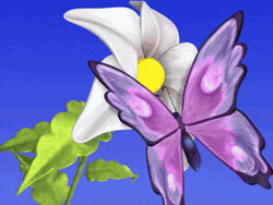 Feliz Martes Anime Butterfly GIF