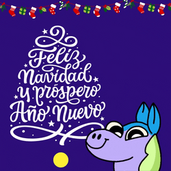 Feliz Navidad Amiga GIF