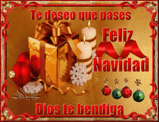 Feliz Navidad Amiga GIF