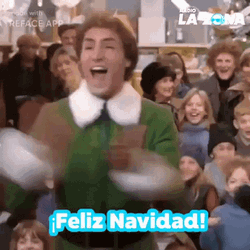 Feliz Navidad Amiga GIF