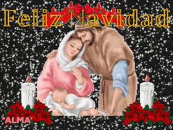 Feliz Navidad Amiga GIF