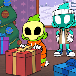Feliz Navidad Amiga GIF