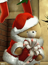 Feliz Navidad Amiga GIF