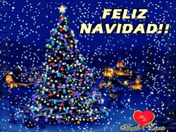 Feliz Navidad Amiga GIF