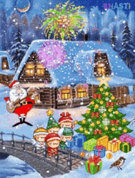 Feliz Navidad Animado GIF