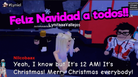 Feliz Navidad Anime GIF