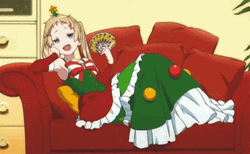 Feliz Navidad Anime GIF