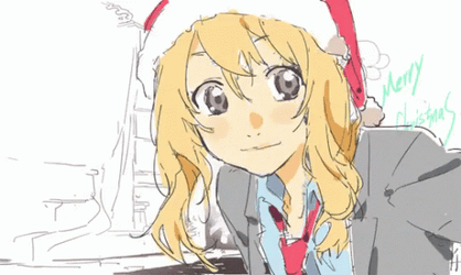 Feliz Navidad Anime GIF
