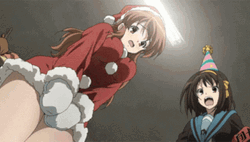 Feliz Navidad Anime GIF