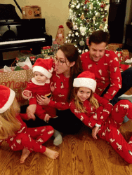 Feliz Navidad Familia GIF