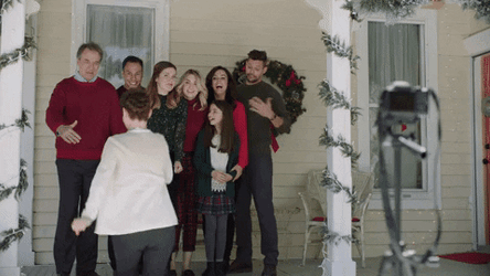 Feliz Navidad Familia GIF