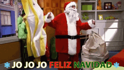Feliz Navidad Familia GIF