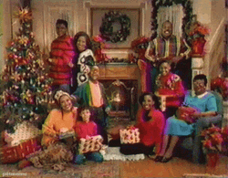 Feliz Navidad Familia GIF
