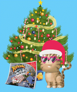 Feliz Navidad Gatos GIF