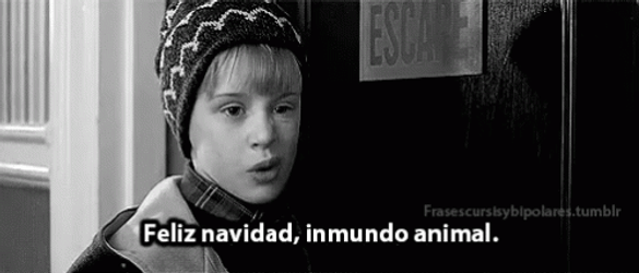 Feliz Navidad Inmundo Animal GIF