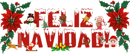 Feliz Navidad Snowman Sign Sticker