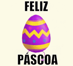 Feliz Pascua Bouncing Easter Egg GIF